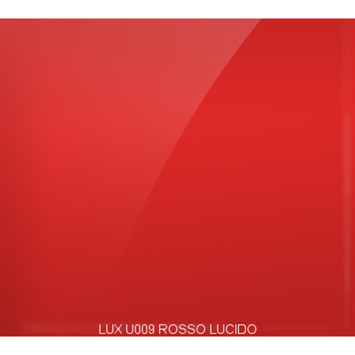 M.D.F. LUXBOARD ROSSO 009 LUCIDO / OPACO 1,8 X 280 X 122 CM.